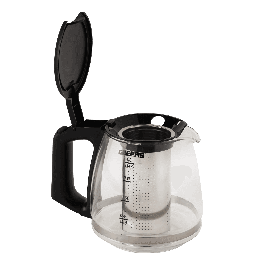 Geepas 2 In 1 Digital Tea Maker - Stainless Steel Filter