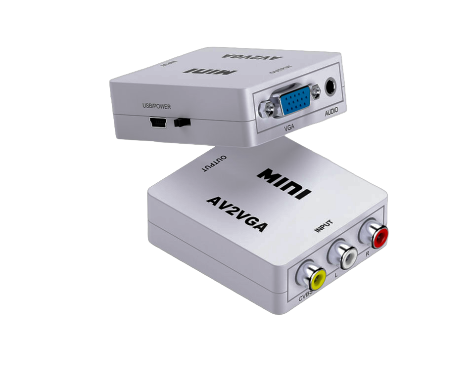 AV2VGA Adapter AV to VGA Converter Adapter