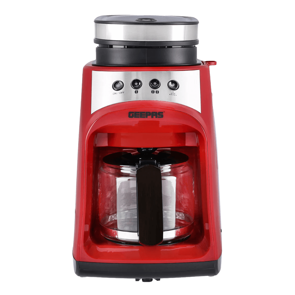 Geepas GCM41512 Grind & Drip Coffee Maker, 0.6L Capacity