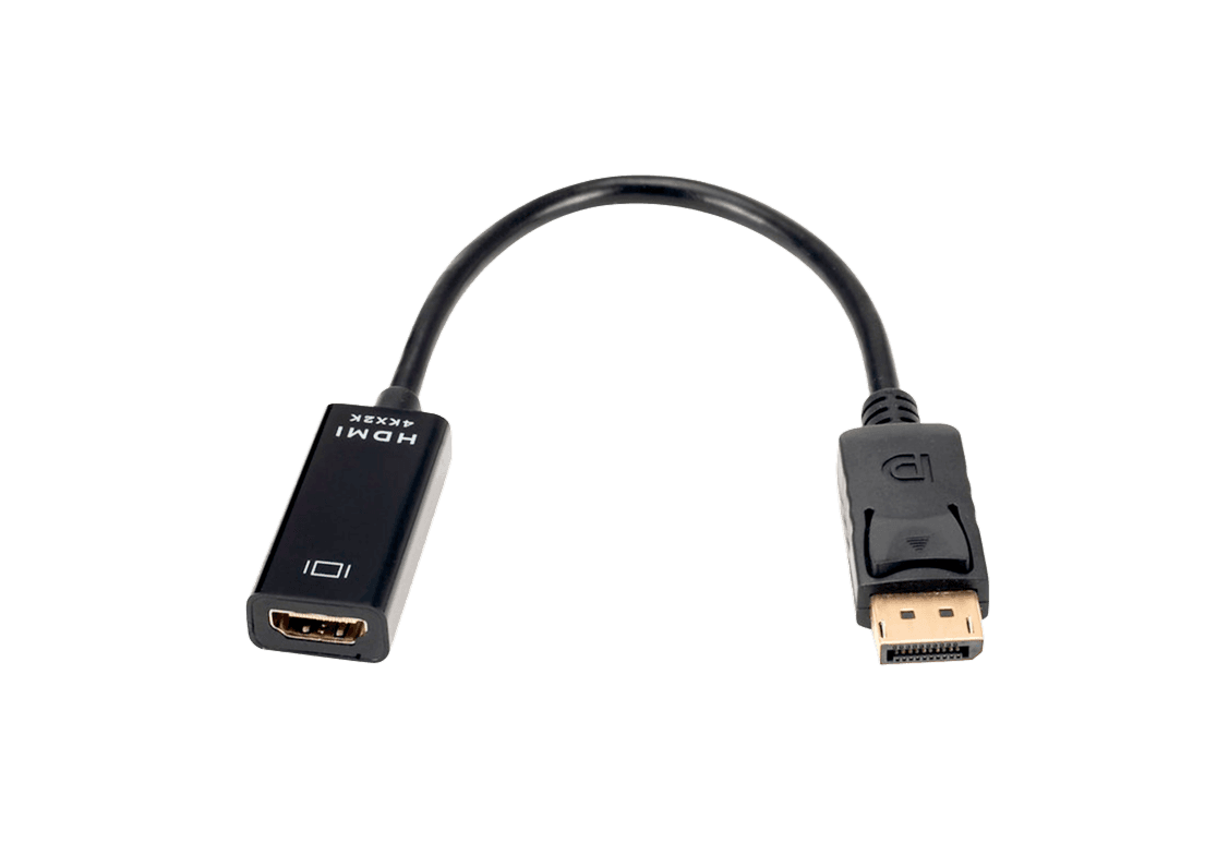 Display port to HDMI DP to HDMI 15 cm Cable Adapter