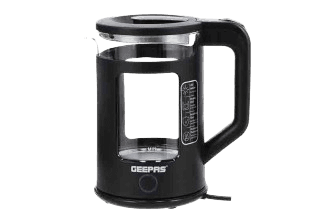 Geepas Double Layer Glass Kettle, 1.7 Ltr Capacity, GK38049