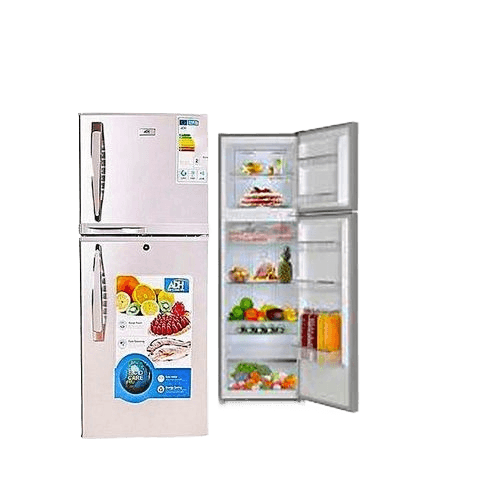 ADH 138 Litres Fridge, Double Door Top Mount Freezer Defrost Refrigerator