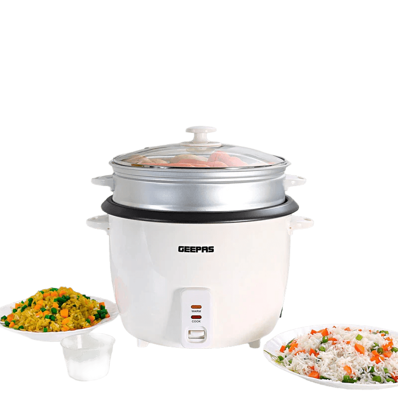 Geepas Automatic Rice Cooker GRC4327, 2.8L Large Capacity