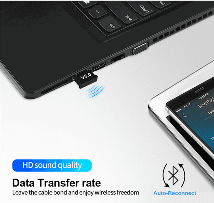 USB Bluetooth adapter 5.0 USB Dongle