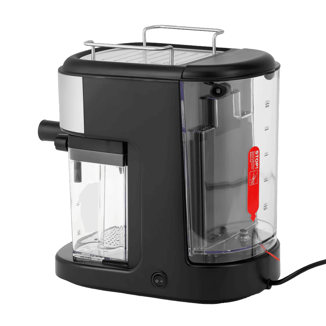 Geepas Espresso and Cappuccino Coffee Machine- GCM1215SA