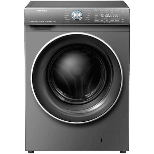 Hisense 12Kg Automatic Front Loader Steam Smart Wash Washing Machine