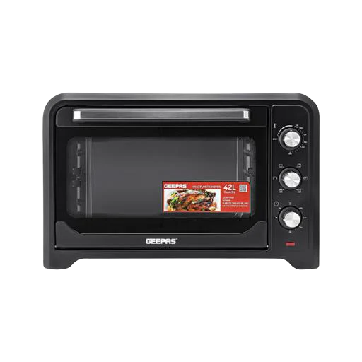 Geepas Electric Oven with Rotisserie GO4450, 42L Capacity