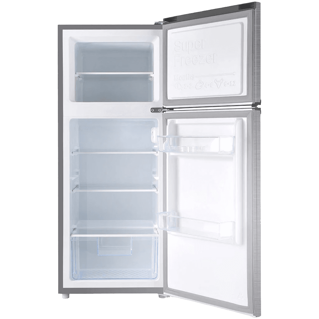 TCL 153L Fridge F153TM, Double Door Top Mount Freezer Defrost Refrigerator