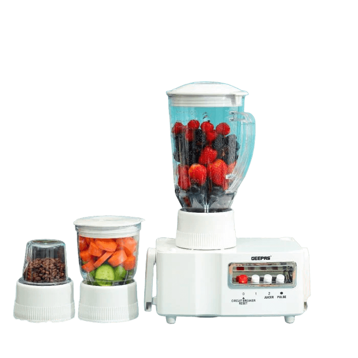 Geepas 650W 4-in-1 Food Processor- GSB6147