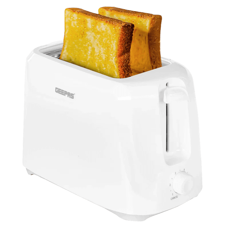 Geepas 2-Slice Bread Toaster GBT36515, 700W Power