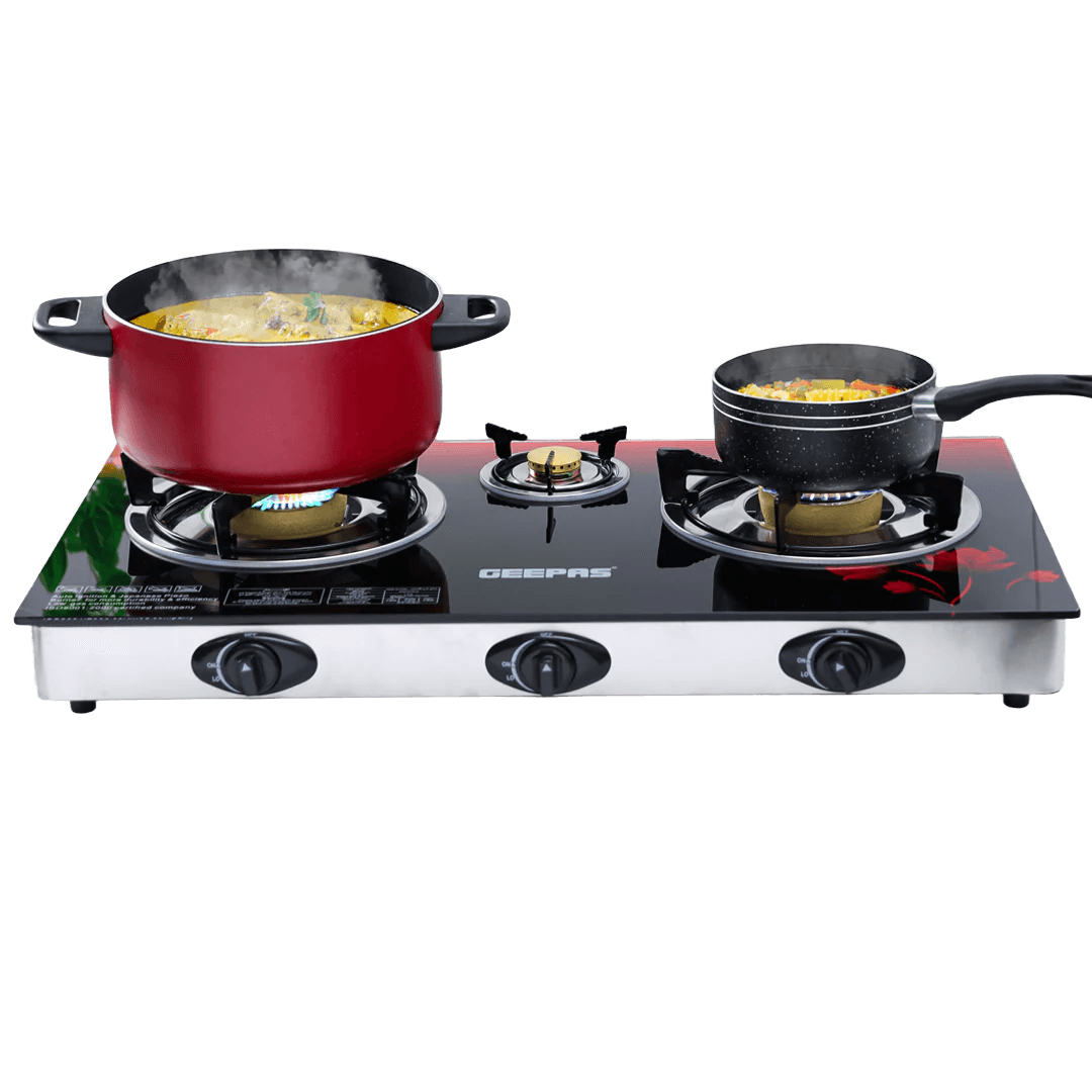 Geepas 3 Burner Gas Cooker GGC31012