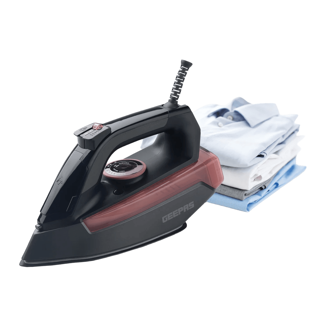 Geepas GSI7791 Ceramic Steam Iron - 2400W Powerful Steam