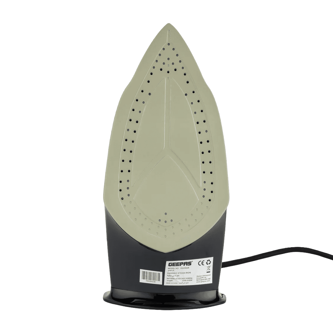 Geepas Ceramic Steam Iron GSI24026
