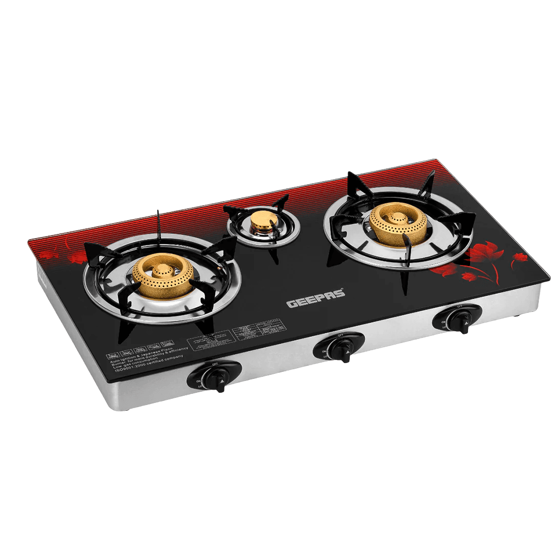 Geepas 3 Burner Gas Cooker GGC31012