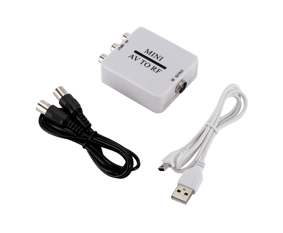 AV to RF amplifier TV switcher AV to RF video converter