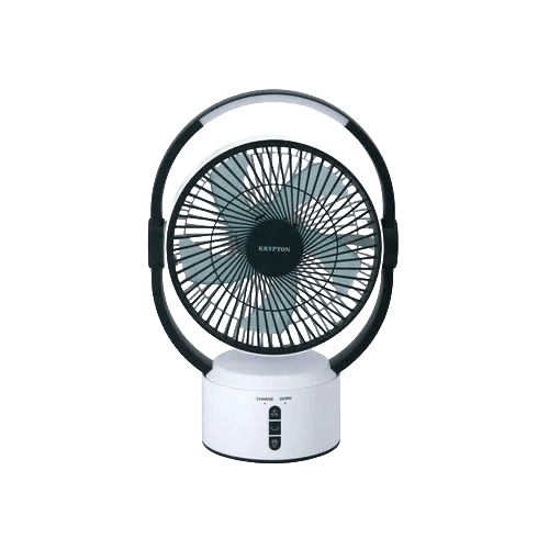 Krypton Rechargeable 9″ Rech Table/ Traveller’s Fan KNF-6293