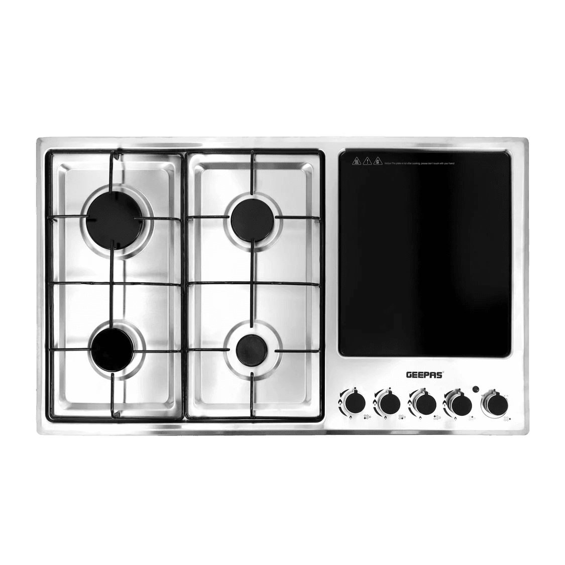 Geepas GGC31036 Built-In Gas & Electric Hot Plate Hob