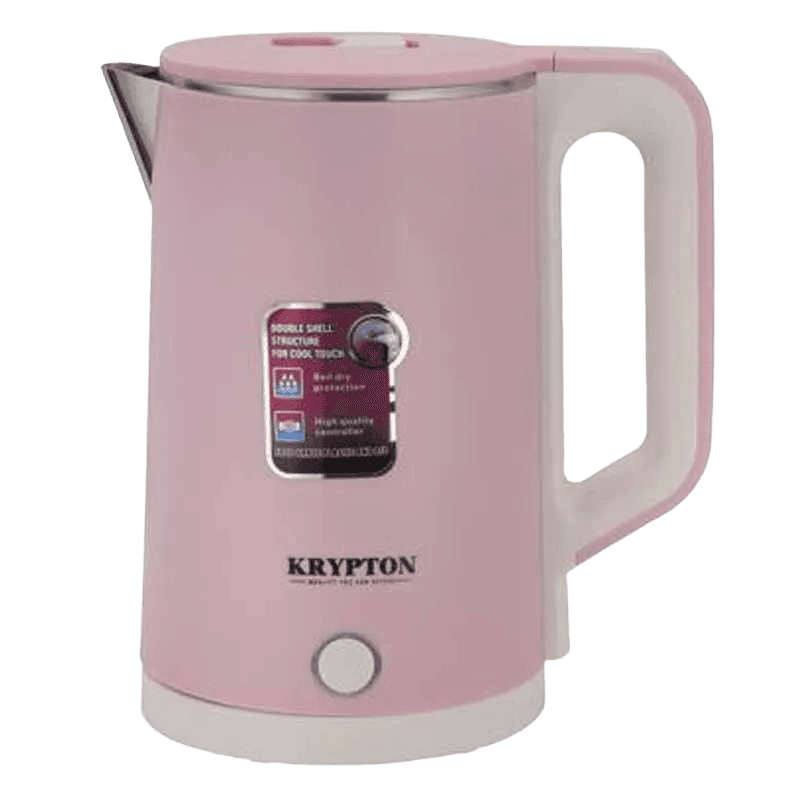 Krypton KNK6062 Double Layer Stainless Steel Kettle, 1.8L