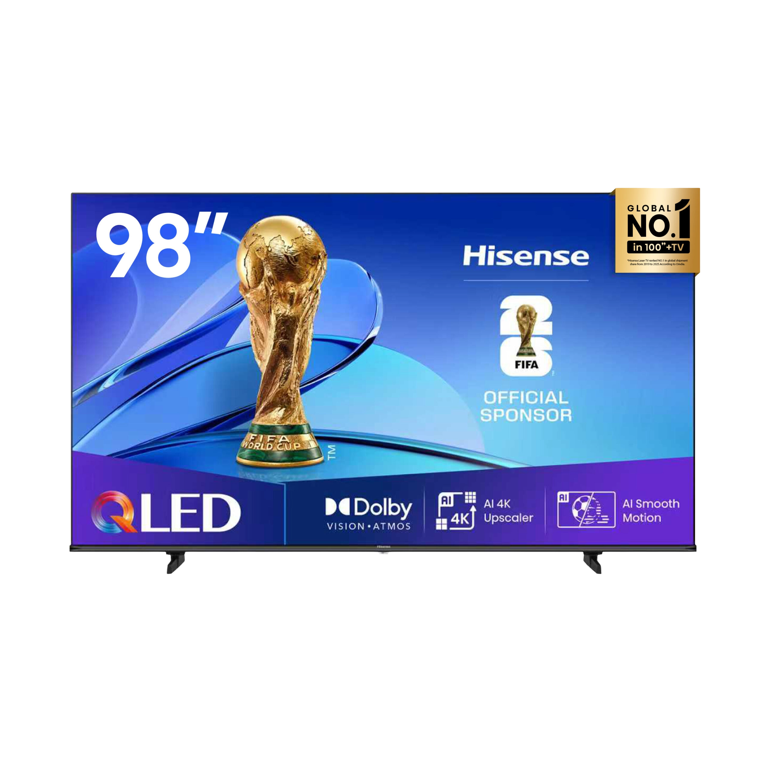 Hisense 98Q6Q 98 Inch QLED 4K 144Hz VIDAA Smart TV