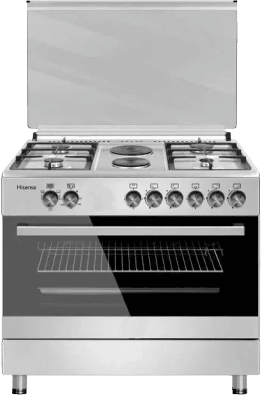 Hisense Cooker 90x60cm 4-Gas Burners And 2-Electric Plate HF942GEES