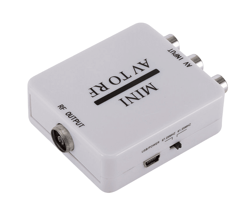 AV to RF amplifier TV switcher AV to RF video converter