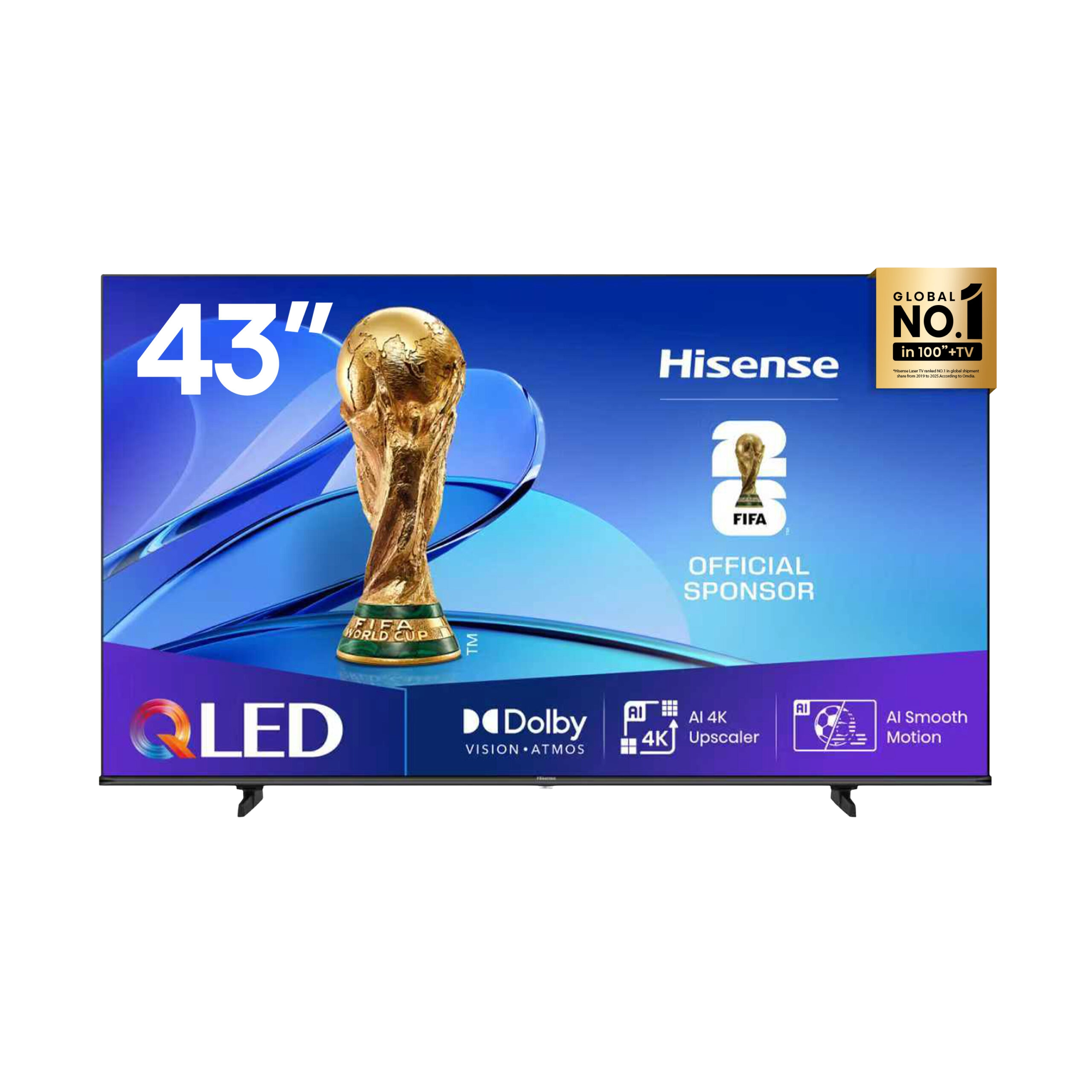 Hisense 43Q6Q | 43 Inch QLED Smart TV