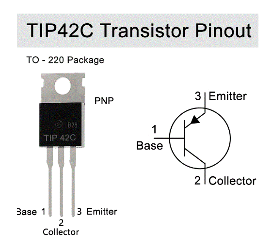 TIP42C PNP Epitaxial Silicon Transistor.