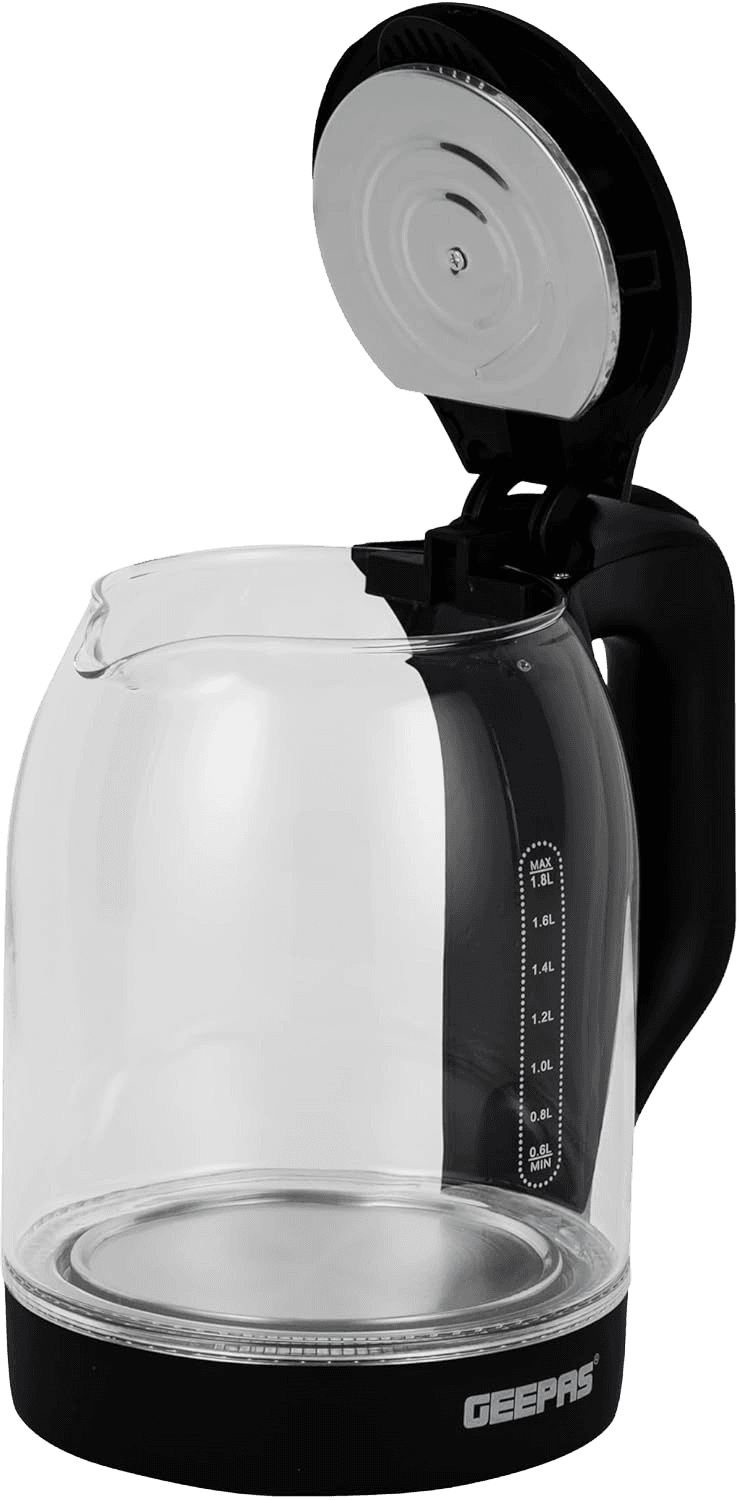 Geepas Geepas-Electric Glass Kettle, 1.8 L, GK9901N