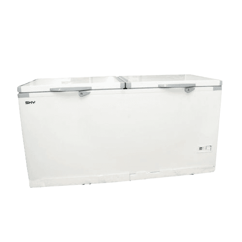 SKY SK 55 DD 550L Chest Freezer Double Door Sliding Glass