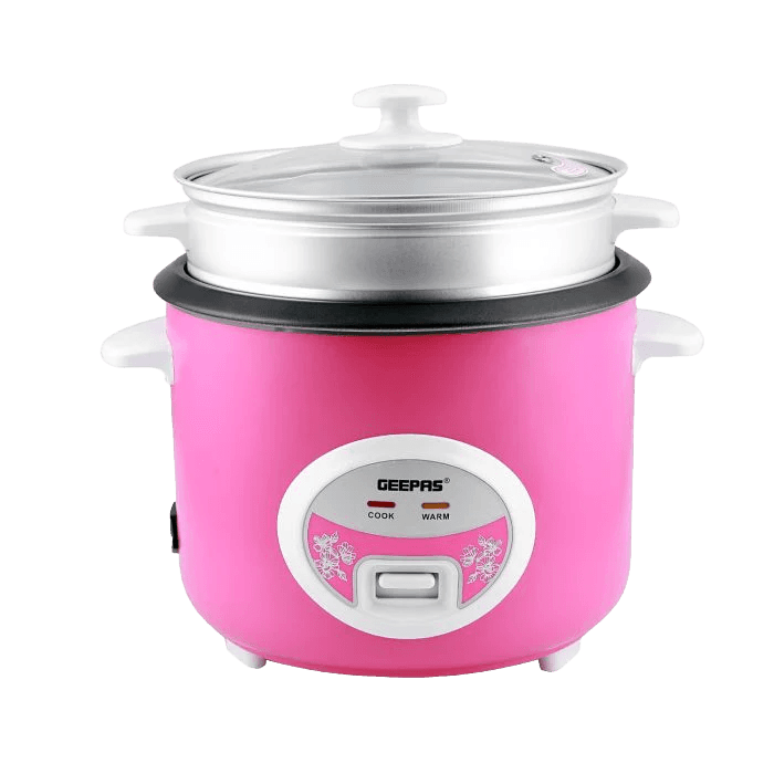Geepas Deluxe Rice Cooker GRC4329, 1.8L Capacity