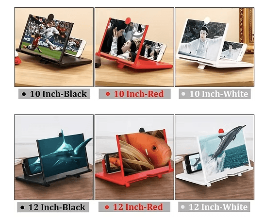 3D mobile phone screen magnifier 10-inch mobile phone screen magnifier