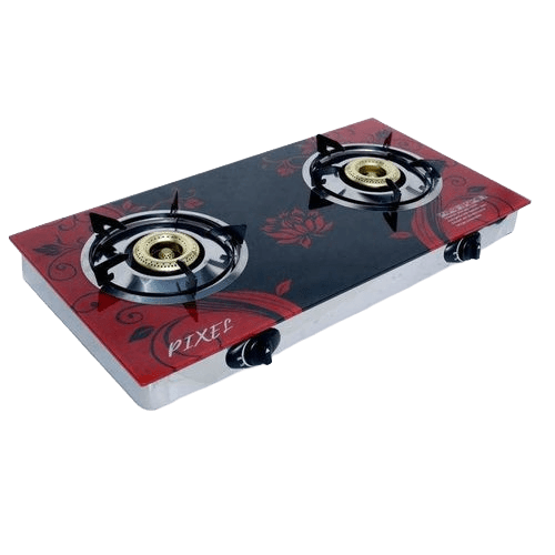 YS-102 Yes 2 burner gas stove top glass