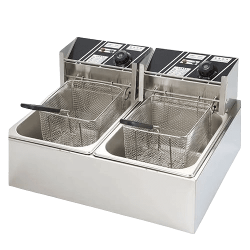 ADH Electric Deep Fryer 12L AEF-802BN (6+6litre)
