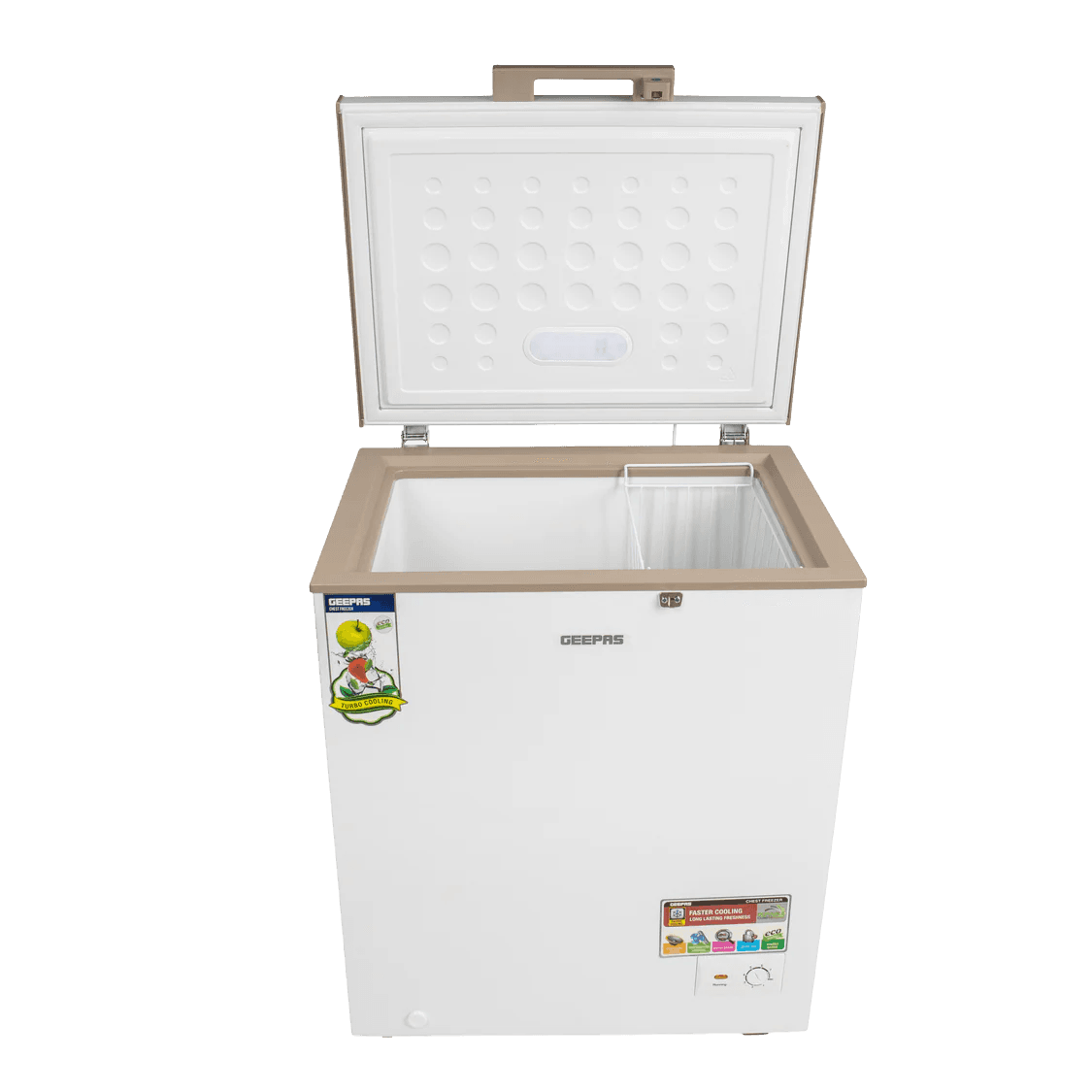 Geepas Chest Freezer-GCF1750SAX
