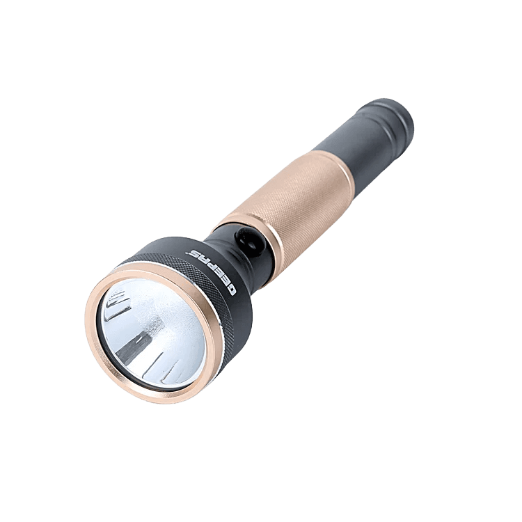 Geepas GFL4666 Torch 216 mm Rechargeable LED Flashlight