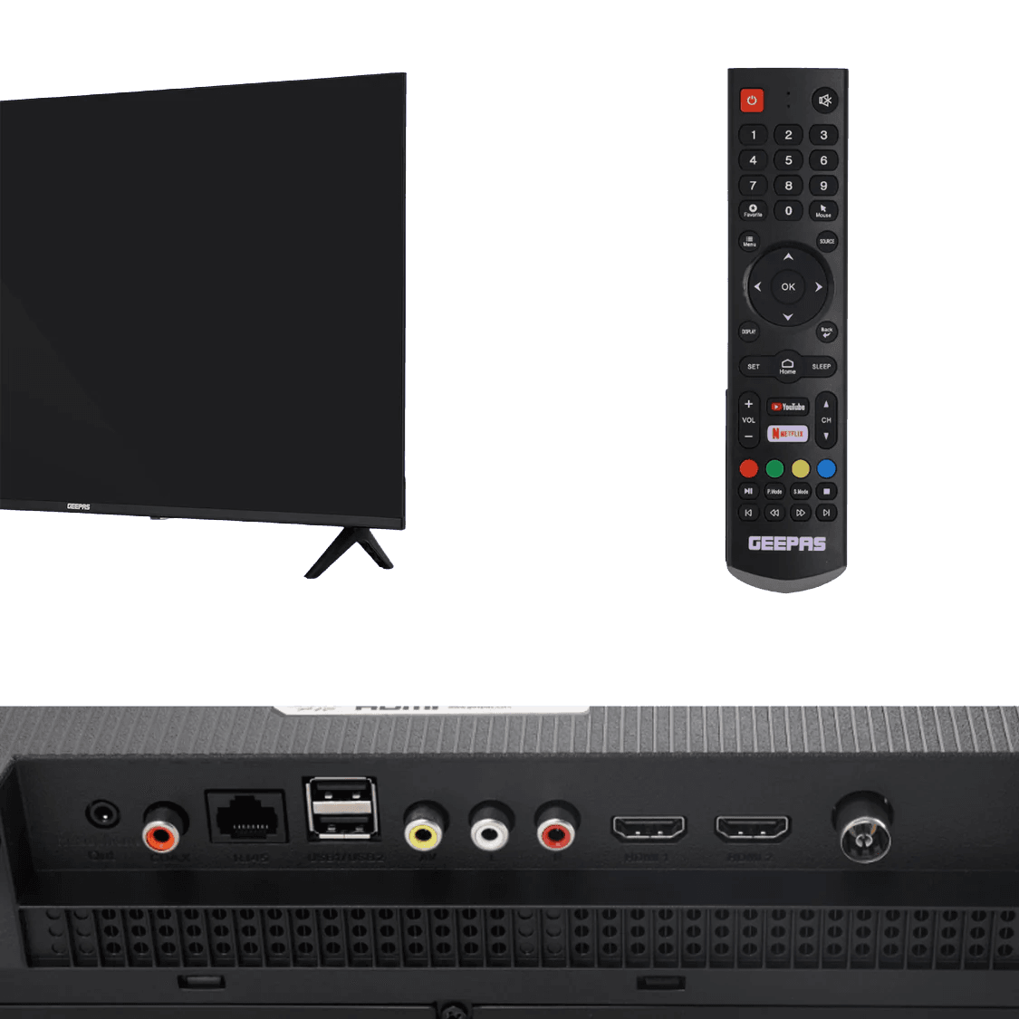 Geepas 43" Full HD LED TV GLED4323TSFHD