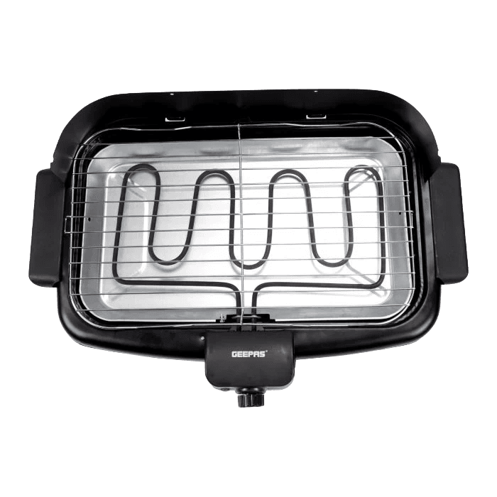 Geepas 2000W Electric Barbecue Grill - Auto-Thermostat Control