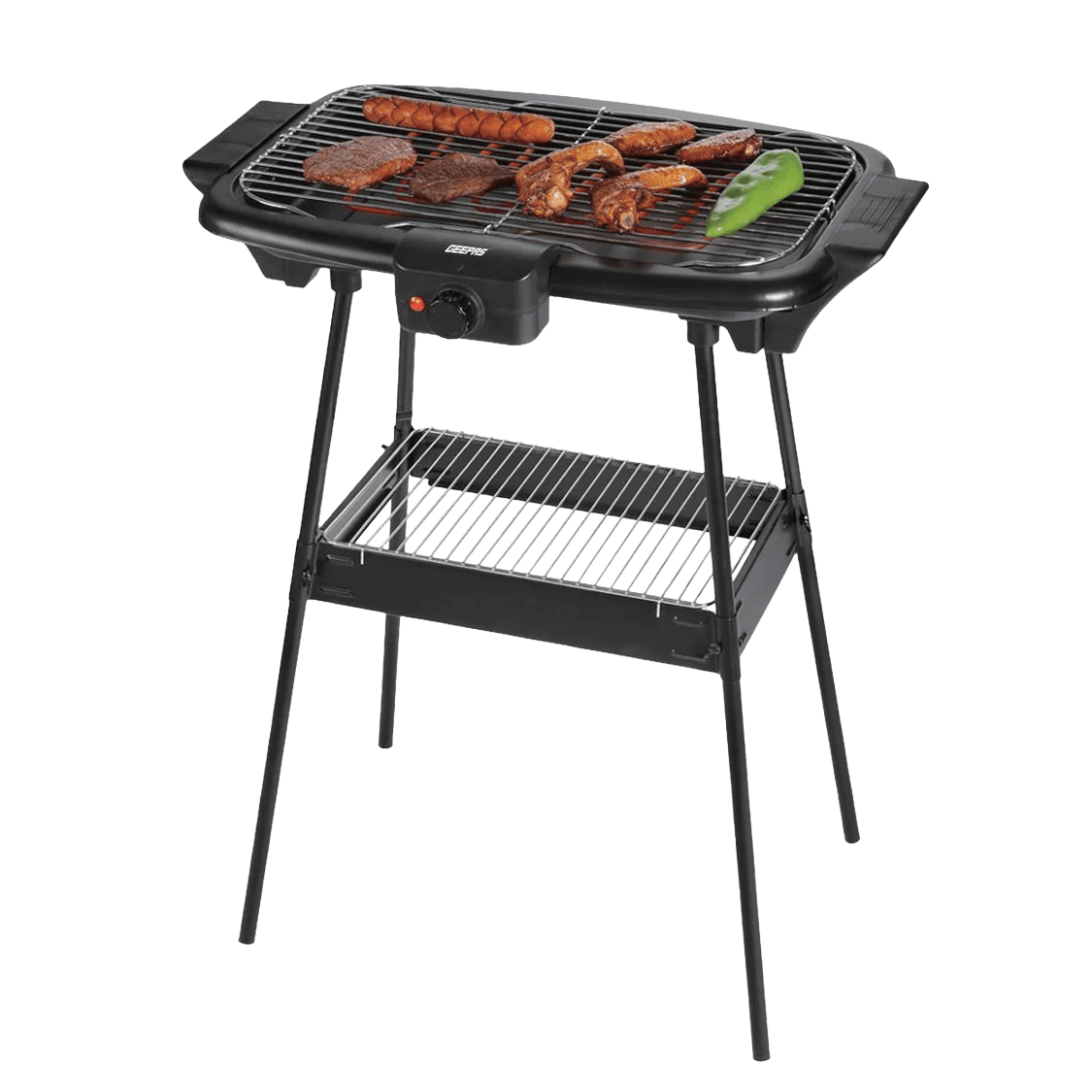 Geepas 2000W Electric Barbecue Grill - Auto-Thermostat Control