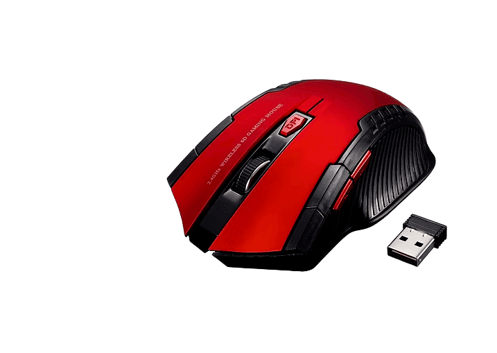 1600DPI Gaming Computer USB Inalambrico 2.4G Ergonomic Wireless Mouse