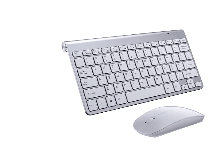 Wireless Mini Multimedia Keyboard and Mouse Combination Kit