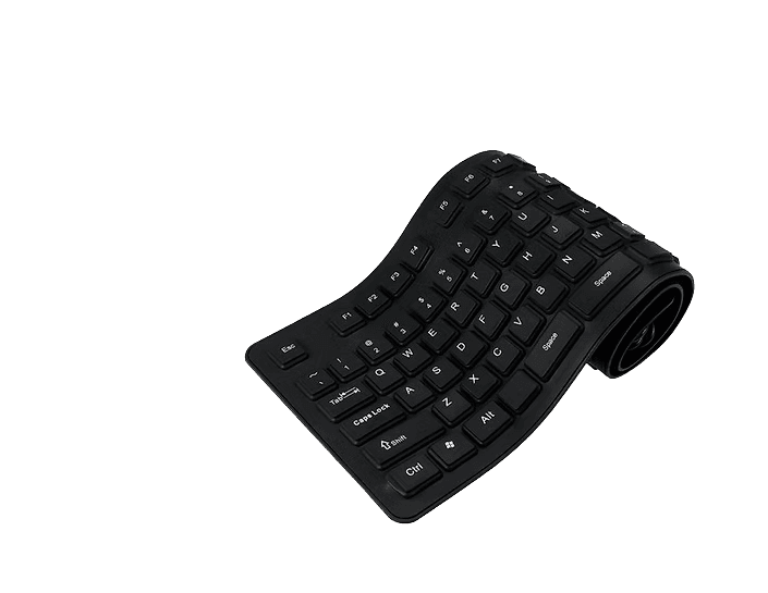 Foldable Silicone Keyboard, USB Wired, 85 Keys
