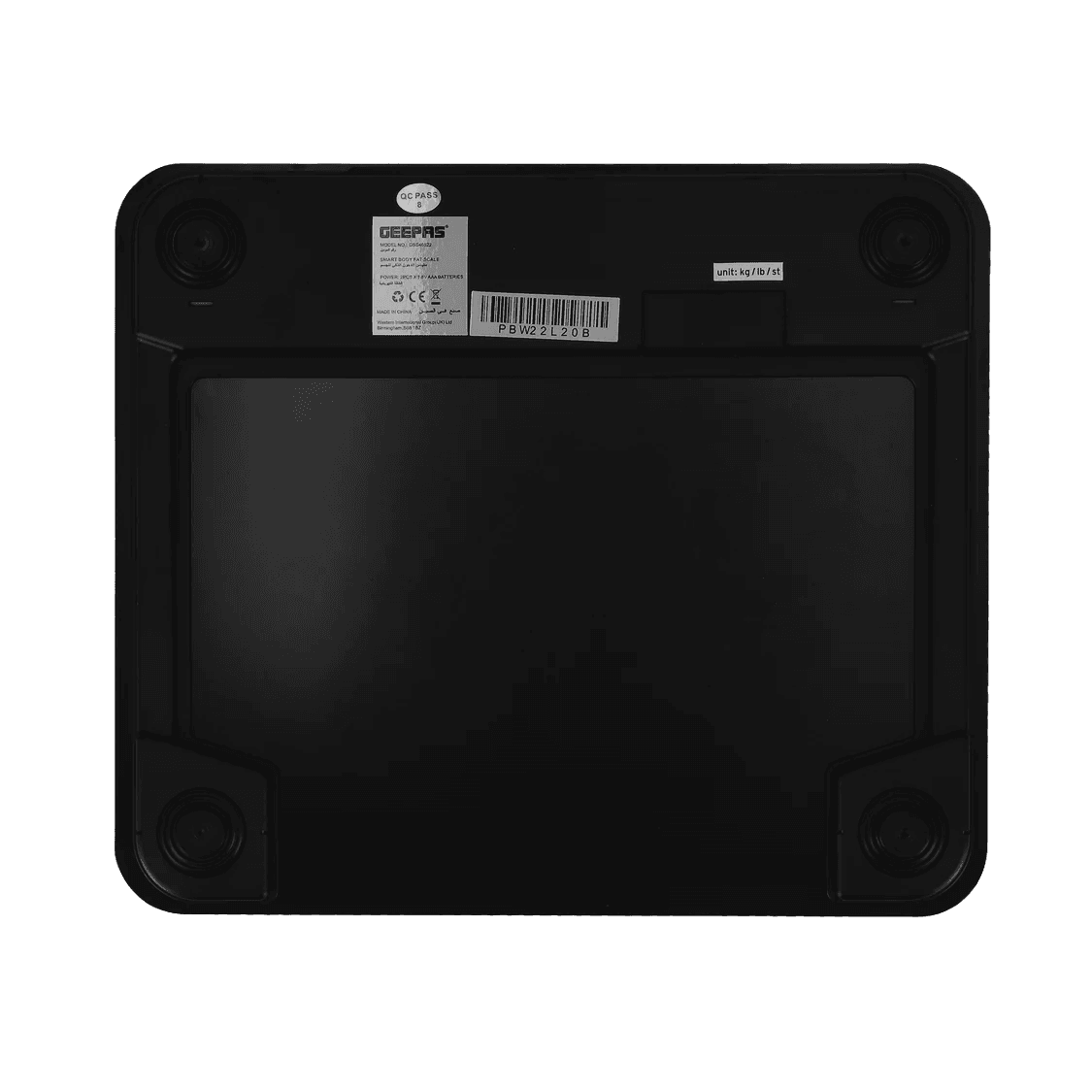 Geepas GBS46522 Smart Body Fat Scale