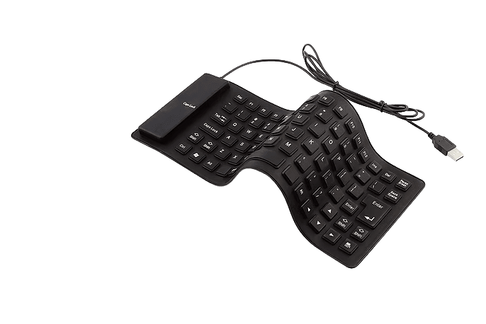Foldable Silicone Keyboard, USB Wired, 85 Keys