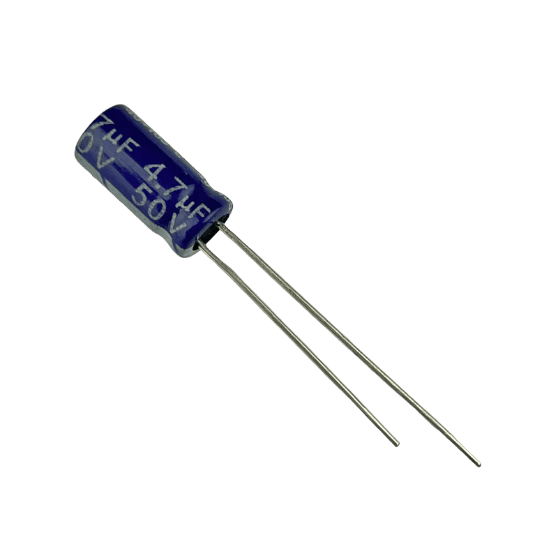 4.7uF 50V Electrolytic Capacitor