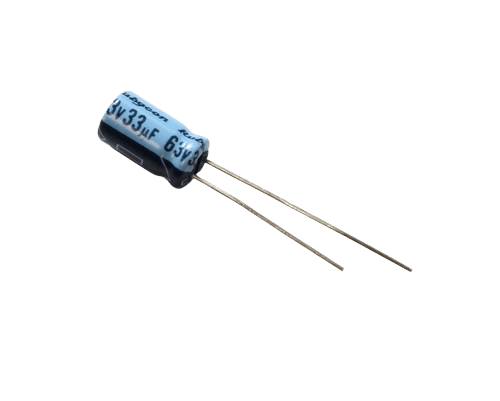 33uF 63V Radial Electrolytic Capacitor