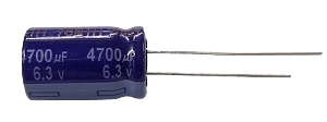 4700uf 6.3v Radial Electrolytic Capacitor