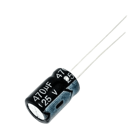 470uF 25V Capacitor Aluminum Electrolytic Capacitors