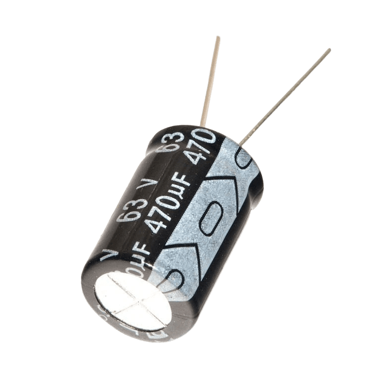 470 μF Capacitor 63V dc, Radial