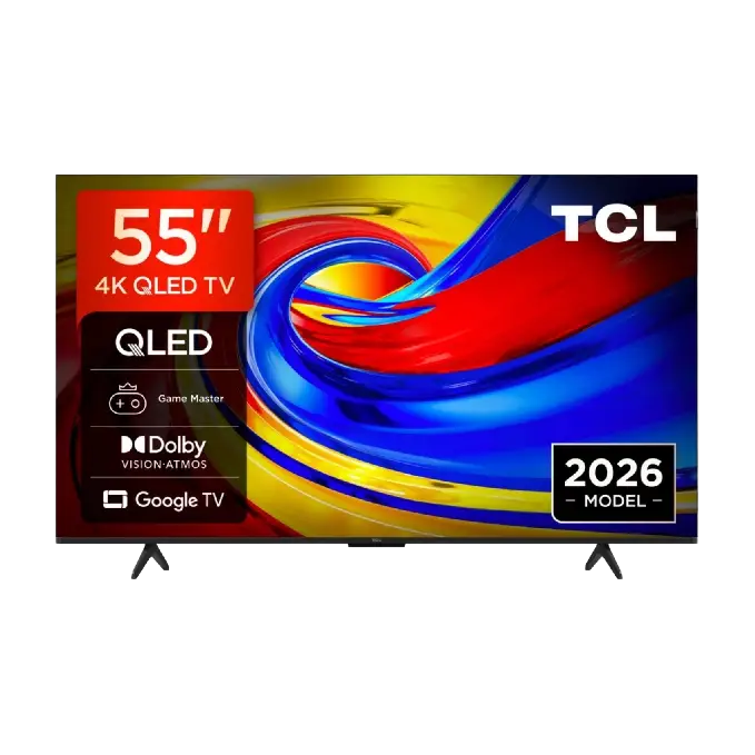 TCL 55P7L 55 Inch 4K QLED Google TV with Dolby Vision, Dolby Atmos, ONKYO Audio & Game Master