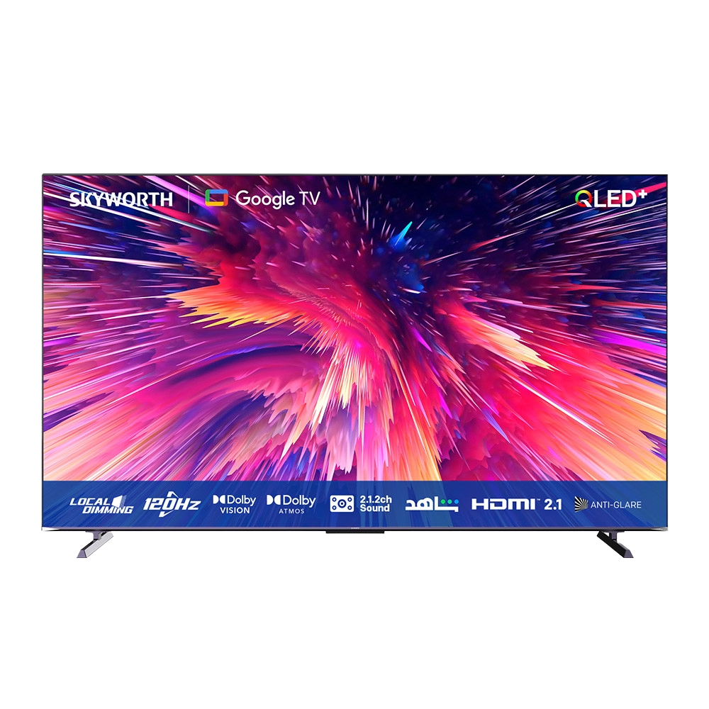 SKYWORTH 100SUF958P – 100″ QLED, 4K, 2.1 HDMI, 120Hz (Google TV)
